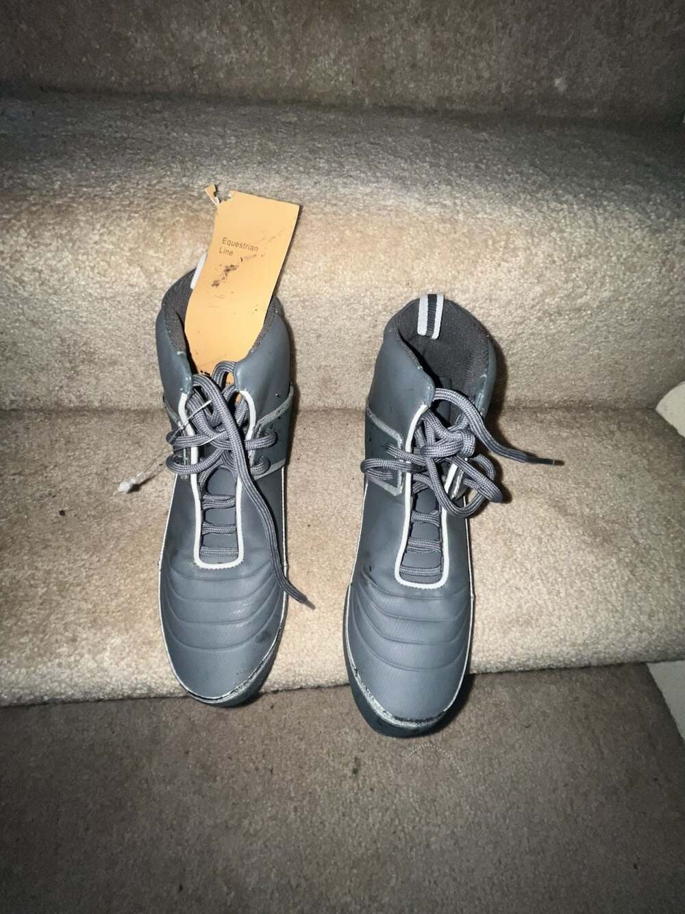 Tretorn Equestrian Line Midcut Gray-Silver Riding Boots